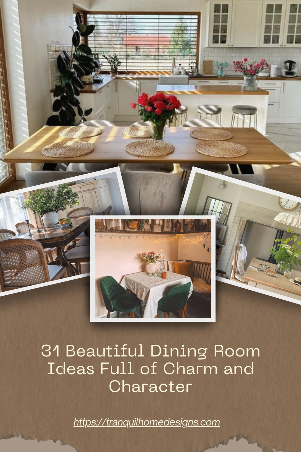 31 Beautiful Dining Room Ideas Full of Charm and Character 36 3