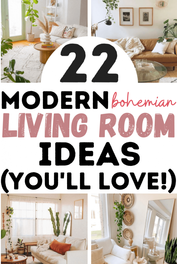 22 Modern Bohemian Living Rooms You’ll Love (In 2025) 13 image 3