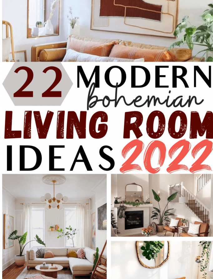 22 Modern Bohemian Living Rooms You’ll Love (In 2025) 1 image 4